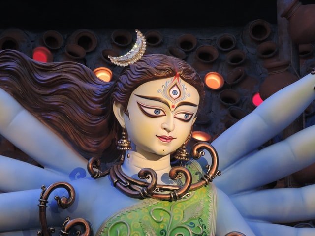 Aigiri Nandini Lyrics In Bengali (অয়ি গিরি নন্দিনী) Mahishasura Mardini 3 maa durga