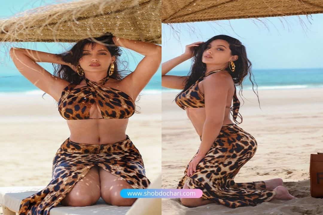 Nora Fatehi: শরীর ঢাকা স্বল্প পোশাকে, সোশ্যাল মিডিয়ায় ফের ঝড় তুললেন নোরা ফতেহি 1 nora fatehi hot photo