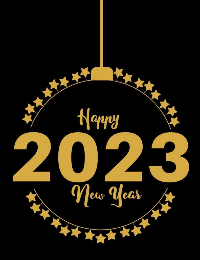 happy new year 2023 wallpaper