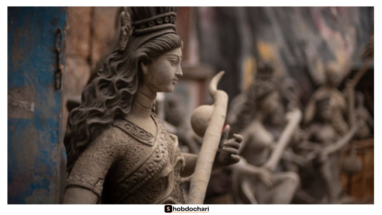 Saraswati Puja Mantra In Bengali 2023 - সরস্বতী পূজার মন্ত্র 1 Saraswati Puja Mantra